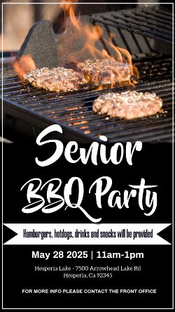 Senior BBQ